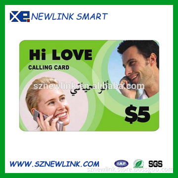High Quality Preprinted Plastic Scratch off PVC Gift Card